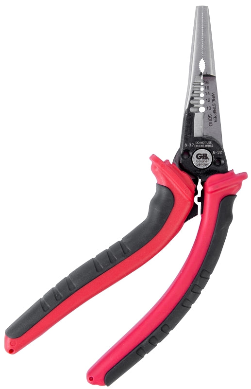 GB Professional Grade Series GBP-60N Wire Stripper, 18 to 10 AWG Solid, 20 to 12 AWG Stranded Stripping