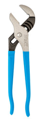 Channellock 430 Tongue and Groove Pliers, 10 in OAL, 2 in Jaw Opening, Blue Handle, Cushion Grip Handle, 1.38 in L Jaw