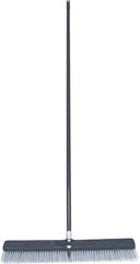 Birdwell 4025-4 Contractor Push Broom, 3 in L Trim, Polypropylene/Polystyrene Bristle