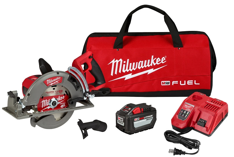 Milwaukee 2830-21HD Circular Saw Kit, Battery Included, 18 V, 7-1/4 in Dia Blade