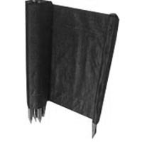 Mutual Industries 14987-0-36 Silt Fence, Black, 100 ft L, 36 in W, 1-1/2 x 1-1/2 in Mesh, Fabric