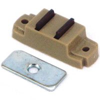 US Hardware WP-9173C Magnetic Door Catch, Plastic/Steel