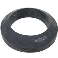 ProSource 24370 Toilet Tank and Bowl Washer, Rubber, Black, Black