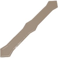 Amerimax 2522919HPC Downspout Band, Aluminum, Brown, Wall Mounting