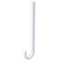 B & K P01-050HC Baby J-Hook, 1/2 in Opening, ABS