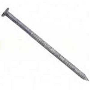 Maze STORMGUARD T449A050 Deck Nail, Hand Drive, 10D, 3 in L, Steel, Galvanized, Ring Shank, 50 lb
