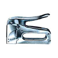 Arrow T50 Staple Gun, T50 Staple, 3/8 in W Crown, 1/4 to 9/16 in L Leg, Steel Staple