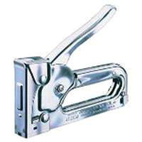 Arrow JT21CM Staple Gun, JT21 Staple, 7/16 in W Crown, 1/4 to 3/8 in L Leg, Steel Staple
