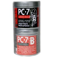 Protective Coating PC-7 0.5LB. 2-Part Epoxy Adhesive, Gray, Paste, 0.5 lb Jar