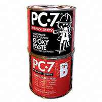 Protective Coating PC-7 1LB. Epoxy Adhesive, Gray, Paste, 1 lb, Jar