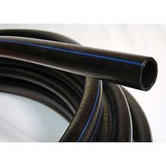 Homerite 018315 Pipe Tubing, 1-1/2 in, Polyethylene, Black, 200 ft L