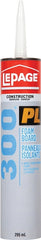 LePage 1113123 Foamboard Adhesive, Tan, 825 mL Cartridge