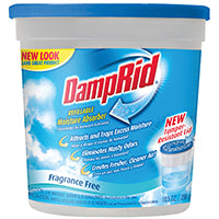 DampRid FG01K Moisture Absorbing System, 10.5 oz Pail, Solid