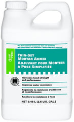 Custom CAMA2 Thinset Mortar, White, Liquid, 2.5 gal, Bottle