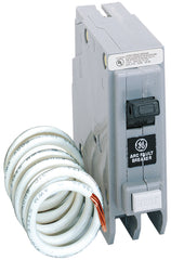 GE Industrial Solutions THQL Series THQL1115AF2A AFCI Circuit Breaker, 15 A, 1-Pole, 120/240 V, Plug