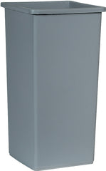 FG356988GRAY WASTEBASKET 23GAL