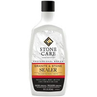 Weiman Spray-N-Seal Series 5186 Stone Surface Sealer, Clear, Liquid, 8 oz Bottle
