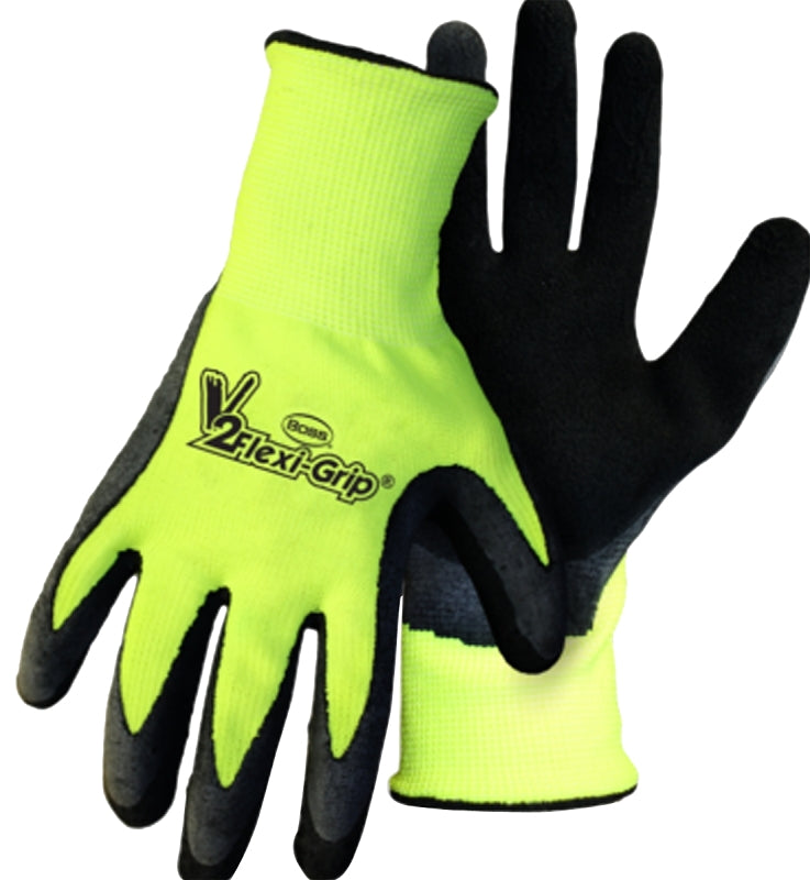 8412B GLOVES WORK LADIES NEON