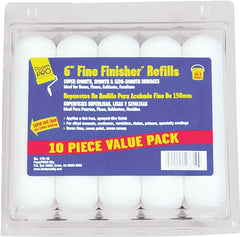 Foampro 176-10 Roller Refill, 3/8 in Thick Nap, 6 in L, Foam Cover