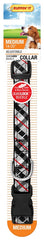 Ruffin'It 39747 Adjustable Dog Collar, 14 to 20 in L, 3/4 in W, Assorted