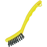 Birdwell 252-60 Scrubber Brush, 5/8 in L Trim, 8-1/2 in Handle
