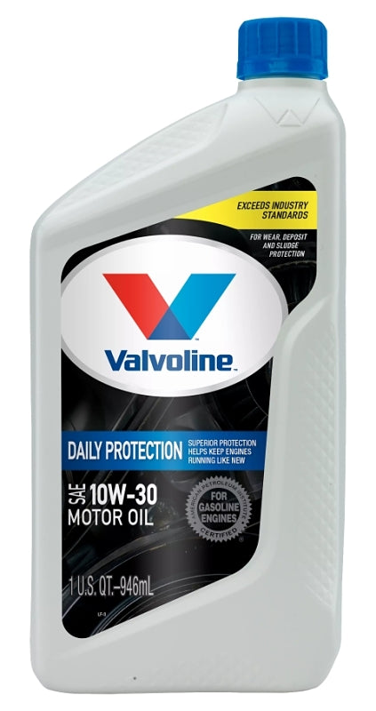 Valvoline Daily Protection 797578 Synthetic Blend Motor Oil, 10W-30, 1 qt, Bottle