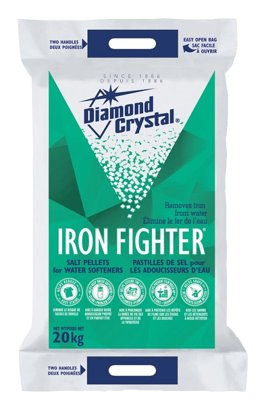 Diamond Crystal 110008781 Water Softener Salt, 20 kg Bag