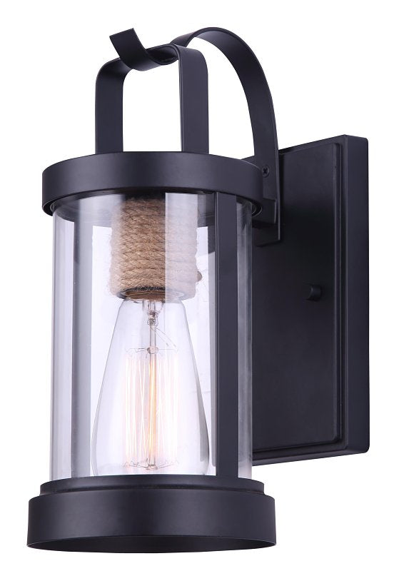 DWN LIGHT 1LT TPA CLR MBLK 40W