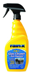 Rain-X 5071268 Glass Cleaner, 23 oz Spray Dispenser, Liquid, Slight Fruity
