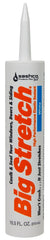 Big Stretch 10016 Acrylic Caulk, White, -30 to 250 deg F, 10.5 oz Cartridge