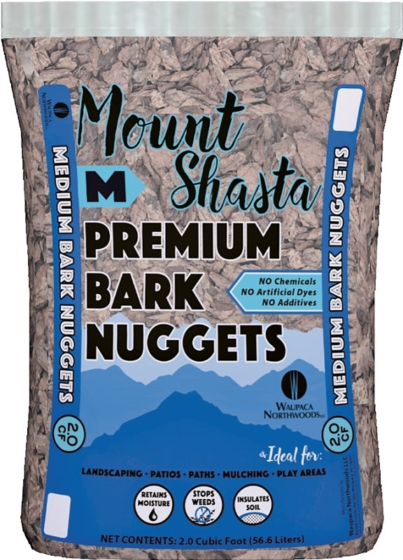 Waupaca Northwoods WMS03212 Mount Shasta Medium Bark, 2 cu-ft