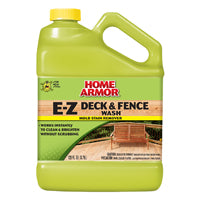 Mold Armor HA505 Deck and Fence Wash, Liquid, Yellow, 1 gal, Spray Dispenser