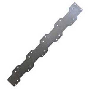 MiTek KST216 Tension Tie, 15-15/16 in L, 1-3/4 in W, Galvanized Steel