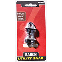 Baron C-260-1/8 Wire Rope Clip, 1/8 in Opening, Malleable Iron