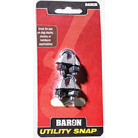 Baron C-260-1/4 Wire Rope Clip, 1/4 in Opening, Malleable Iron