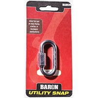 Baron C-7350T-3/8 Quick Link, 2200 lb Working Load, Steel, Zinc