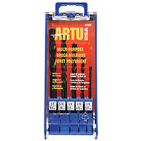 ARTU The Original 01505 Drill Bit Set, Multi-Purpose, 5-Piece, Cobalt/Tungsten Carbide