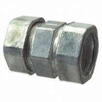 Halex 02410 EMT Coupling, 1 in Compression, Zinc, Each