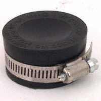 Fernco QC-102 Pipe Cap, 2 in, Slip-Joint, PVC Body, 4.3 psi Pressure