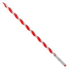 Diablo DAG3050 2-Step Auger Drill Bit, 5/8 in Dia, 17-1/2 in OAL, Deep Flute, 7/16 in Dia Shank, Hex Shank
