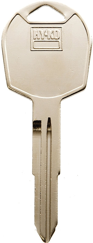 Hy-Ko 11010KK6 Automotive Key Blank, Brass, Nickel, For: Kia Vehicle Locks