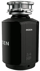 Moen GX Series GXS75C Garbage Disposal, 0.75 hp Motor, 115 V, Stainless Steel