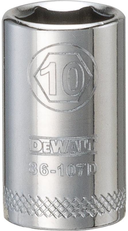 DWMT86107OSP SKT 1/4DR 6PT10MM