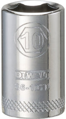 DWMT86107OSP SKT 1/4DR 6PT10MM
