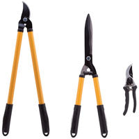 Landscapers Select GG-SET2 Pruner/Lopping Shear Set, 23 Bypass Lopper: 1-1/4 8 Bypass Pruner: 1/2 in Cutting Capacity