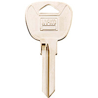 Hy-Ko 11010BMW3 Automotive Key Blank, Brass, Nickel, For: BMW Vehicle Locks