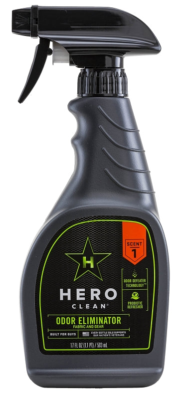 Hero Clean 703500402 Odor Eliminator, 17 oz, Container