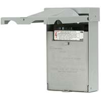 Cutler-Hammer DP Series DPU222RP Disconnect Switch, Non-Fused, Pullout, 5.4 in L, 60 A, 120/240 V, Gray