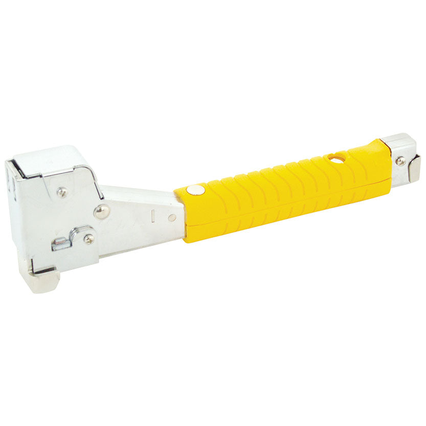 Arrow HT50 Hammer Tacker, T50 Staple, 5/16 to 1/2 in L Leg, Steel Staple