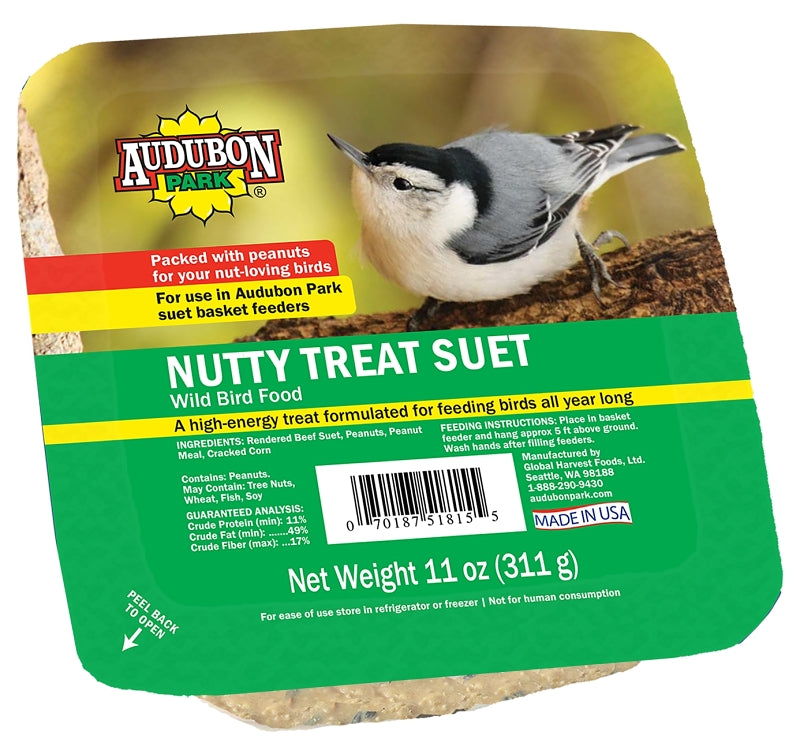 Audubon Park 1846 Wild Bird Food, Nutty Treat Flavor, 0.734 lb